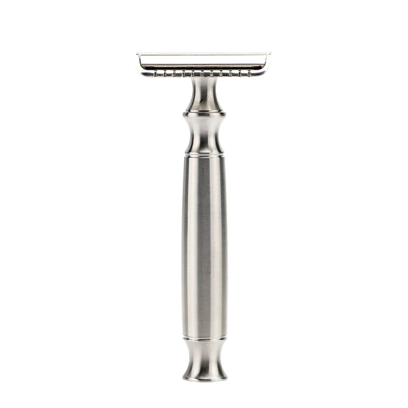 Stainless Steel Reusable Safety Razor Body Shaver Men's Shaving Double Edge Razor