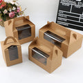Wholesale Multi-color Recycled Materials Cardboard Kraft Paper Cupcake/Doughnut Packaging 1/2/4/6 Holes Foldable File Folder