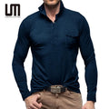 Clearance Sales Wholesale Fashionable Autumn Winter Men Fashion Long Sleeve Casual Basic Tops T Shirts