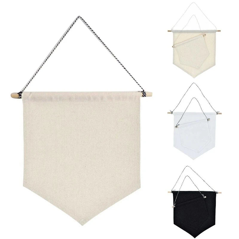 Wholesale Cheap Custom Any Size Indoor Campaign Decorations Printed Fabric Canvas Wall Display Advertising Hanging Banner