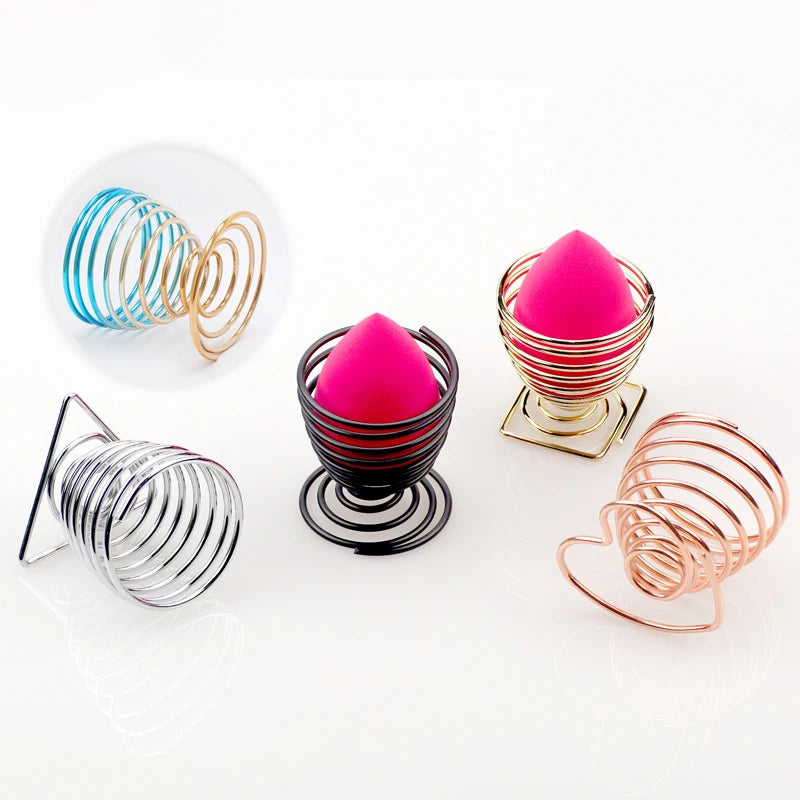 New Arrival Custom Beauty Makeup Blender Sponge Set case Holder Drying Stand