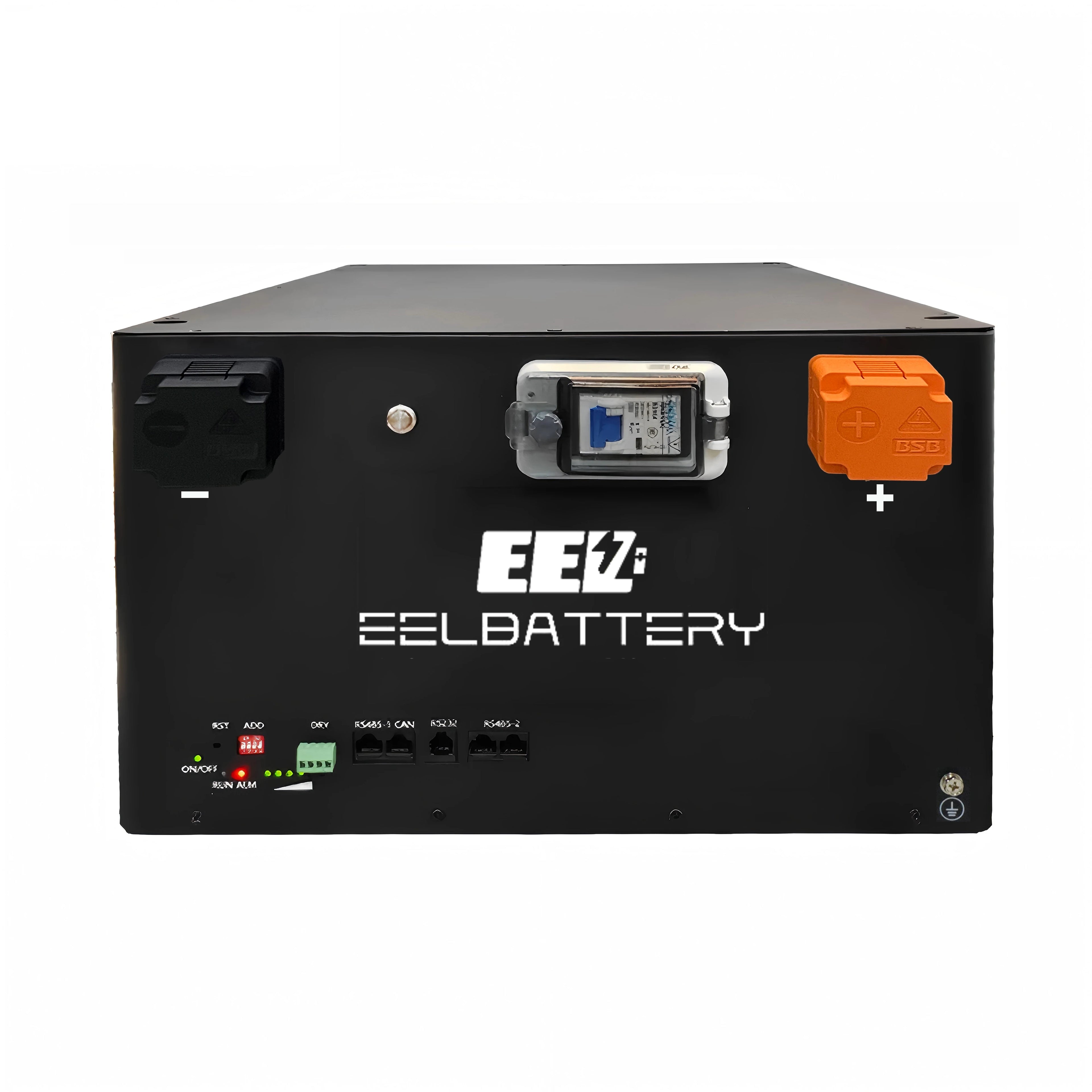 EU Stock EEL V4 48V DIY Battery Box with JK 200A BMS+250A DC Circuit Breaker for LiFePO4 Battery Cells Home Energy Storage