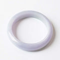 Authentic Burma a Grade Jadeite Jade Purple Jade Bracelet Bangle Gemstone Lavender Spring Color Violet Jade Bracelet Bangles