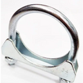 3" U-Bolt Clamp with Galvanized Steel Round Bolt for Exhaust Pipe Installation Exhaust Pipe Clamp