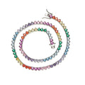 BC220 4.0MM 3 Prong Colorful Tennis Chain Men and Women Tennis Necklace Hip Hop Jewelry