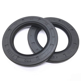 Manufacture Custom Standard Machine Rotary Shaft Lip Seal NBR FKM ACM Oil Seal China NBR FKM Silicone Rubber Double Lips+spring