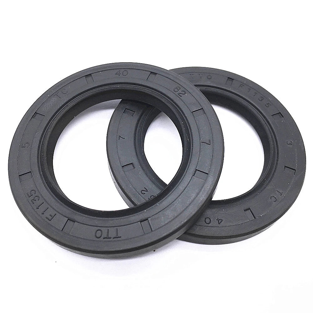 Manufacture Custom Standard Machine Rotary Shaft Lip Seal NBR FKM ACM Oil Seal China NBR FKM Silicone Rubber Double Lips+spring