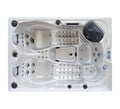 Sunrans 65pcs Air-Jets Spa Hot Tub 3 Person Outdoor Whirlpool Spa Bathtub Hydromassage Spa Pool Hottub
