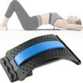 Adjustable Lumbar Back Stretcher Magnetic Therapy Chiropractor Massager for Pain Relief Scoliosis Spine Level Correction