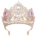 Luxury Handmade Crystal and Rhinestone Bridal Hair Accessories Wedding Tiaras for Women