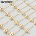 MC52  Jewelry Accessories18k Gold Rhodium Platedcoppercharmsdiy Earrings Making Findings20pcs/lot
