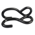 S Black Metal PVC Coated Stainless Steel S Hook Heavy Industry 1 Inch Plain Finish ISO/CE Certified 8-12mm Wire Thickness
