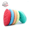 LEADMAX 5-inch Beveled Honeycomb Shape Multi-Color Foam Polishing Buffing High Customizable OEM Car Polisher RO/DA Accessories