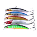 90mm 8.5g Wholesale Topwater Fishing Minnow Lures Fishing Bait Artificial Hard Bait Minnow Lures