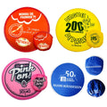 Printed Hand Folding Fan Pocket Nylon Fabric Flying Disc Children Spring Autumn Beach Outdoor Foldable Customized Logo Pouch
