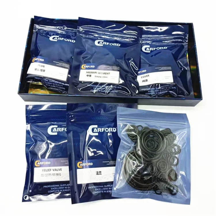 Excavator Hydraulic Level Control Distribution Valve Oil Seal Rebuild Kit for R275 - 9