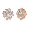 Brand OEM Fine Jewellery 925 Sterling Silver Woman Windmill Design 1ct Moissanite Diamond Luxury Earrings
