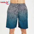 Wholesale Price Mens Swimwear Beachwear 4 Way Strength Fabric Custom Printing Swim Trunks Boardshorts for Men