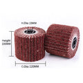 100*120mm Polishing Drum Burnishing Wheel Abrasive Wheel Non Woven Abrasive Wheel for Metal