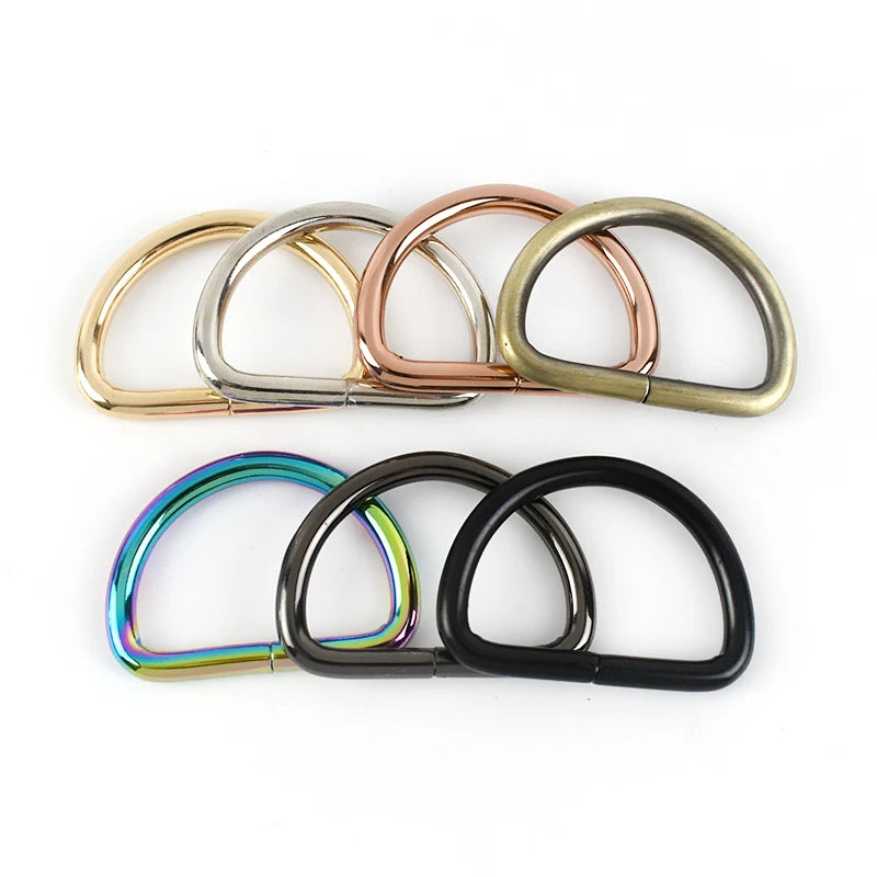 Deepeel F4-6 38mm Bag Hardware Accessories D Ring Buckle for Strap  D Ring Buckle for Dog Collar