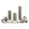 Wholesale Stainless Steel Countersunk Head Small Screw Fasteners Machined Cross Flat Head Screws Security Screw