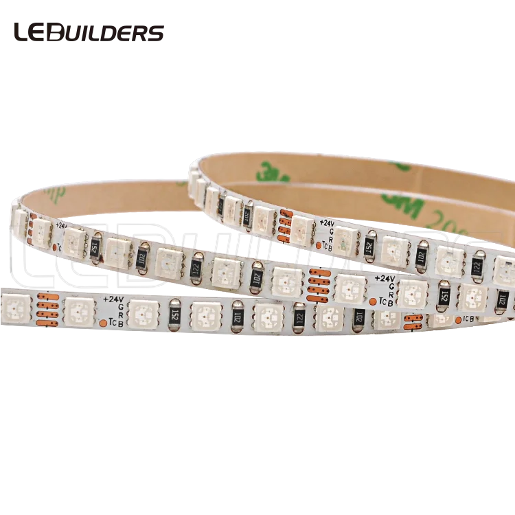 24V Flexible 5mm Mini Narrow Copper LED Tape Light 3838 SMD RGB LED Strip with USB Connectivity IP68 Rated Decorative Lighting