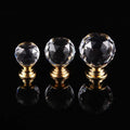 Hot Sale Modern Design 30mm Crystal Knobs/Handle for Furniture for Cabinets Dressers Wardrobes Drawers Bathrooms Kitchen Use