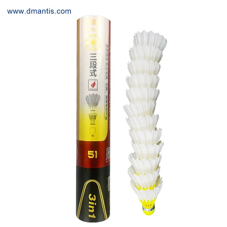 OEM Top Quality Hot Sale Professional Training Badminton Shuttlecock