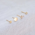 Non Tarnish Daily Fashion Jewelry Design 14K Gold Filled Studs Earrings