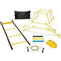 Gym Exercise Athletics Sport Football Equipment Set Kit Hurdle Jump Rope Ladder Resistance Discs Bands Speed Agility Training