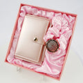 Hot Selling Pink Watch and Wallet Gift Set for Woman Promotional Multipurpose New Year Gifts Valentines Day Gift