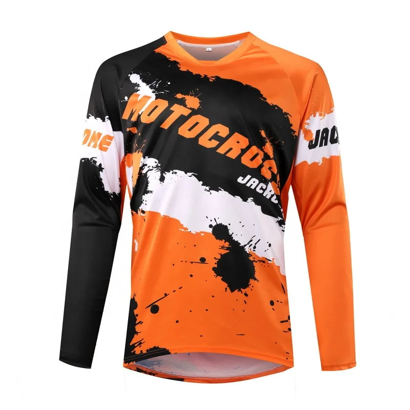 Breathable MTB Jerseys Custom Made ATV Dirt Bike Jerseys Shirts for MX Off-road Cycling Motocross Jerseys