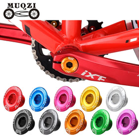 MUQZI Bicycle Parts M15 Aluminum Alloy Crank Cover Screw Crankset Bolts for Road Bicycle Mountain Bike