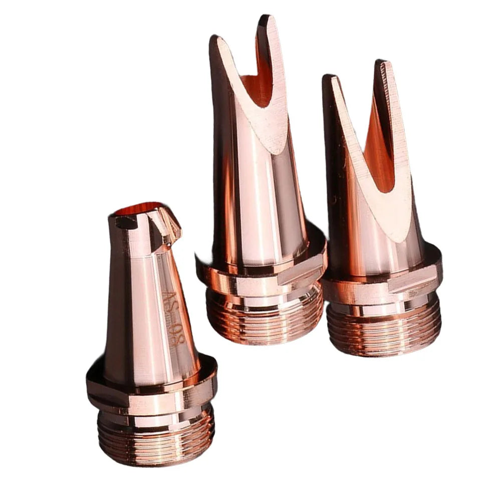 Custom Turning and Milling Aluminum Alloy Copper Parts Laser Welding Nozzle M16 Nozzles Fiber Welding Machine Parts