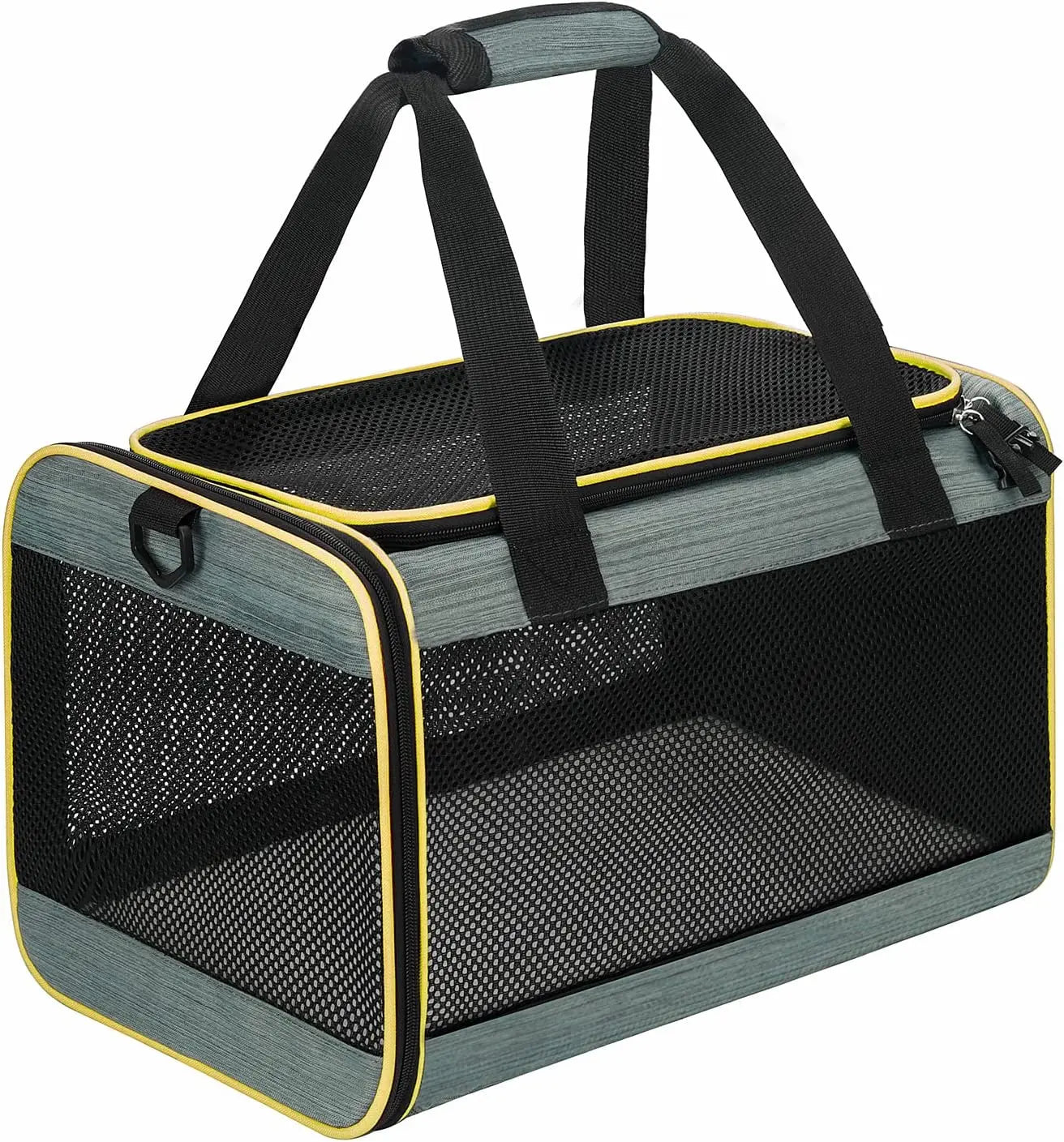 JW PET Airline Approved Dog Carrier Button Closure Pet Travel Bag Outdoor Cat Travel Carrier for Dogs and Cats