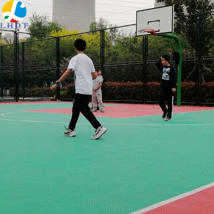 PP Interlocking Tiles Badminton Court Flooring Sport Flooring Easy and Fast Installation for Multi-sport Sports