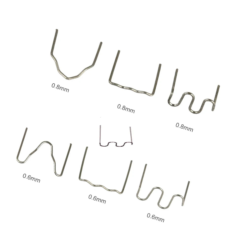 Custom Metal Wire Forming and Hot Welding Wire Car Bumper Plastic Welding Machine Studs Repair