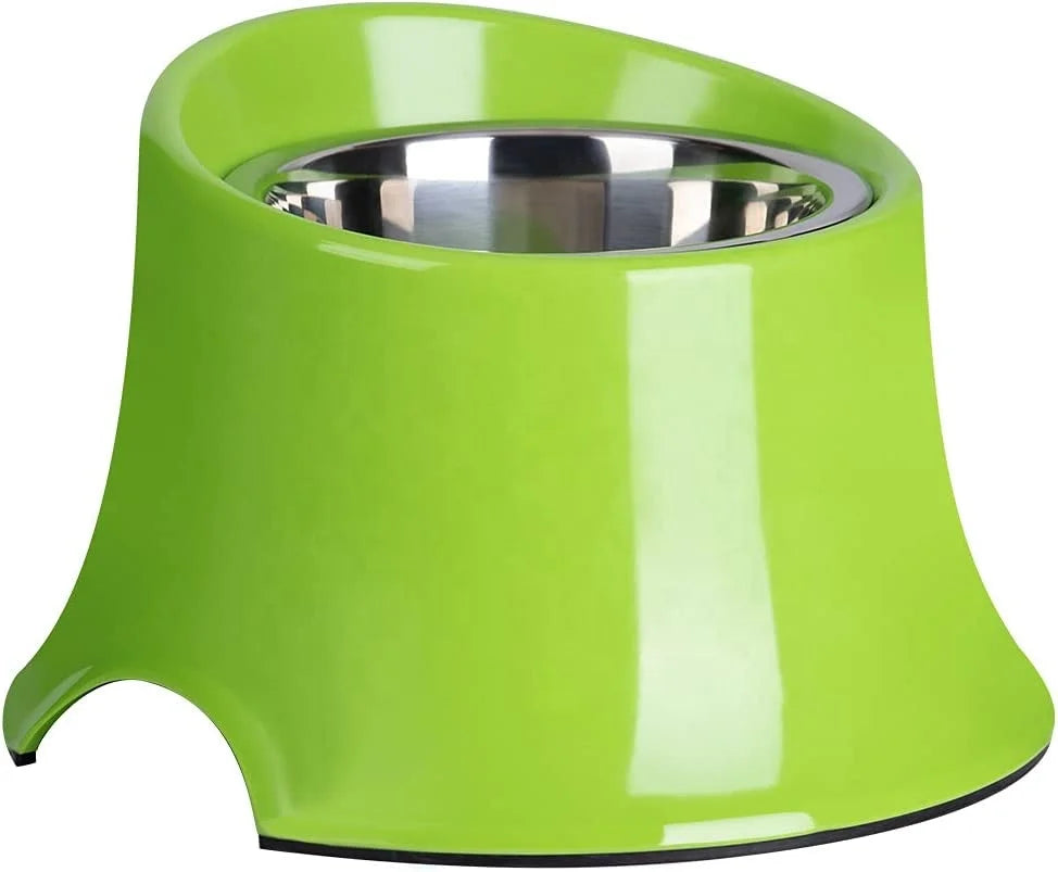 Wholesale Super Design Brand 250ml Elevated Slope Dog Bowl for Old Dogs Large Breeds Dogs to Release Neck Pressure Easy Clean