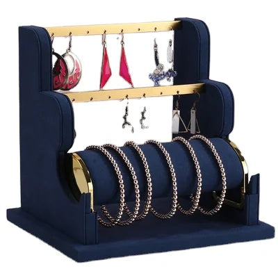 Exquisite Detachable High Quality Multipurpose Metal Earrings Bracelet Jewelry Display Stand fashionfor  jewelry bracelets