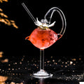 Wholesale Classic Swan-shaped Transparent Wine Glass 180ml for Restaurant/Bar