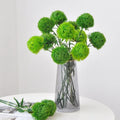 A-1744 Hot Sale Fake Green Ball Plant Living Room Decoration Plastic Artificial Plant for Vase Home Party