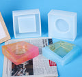 C-0387 DIY glue dropping mould irregular ashtray silica gel mould making glue dropping  resin mould