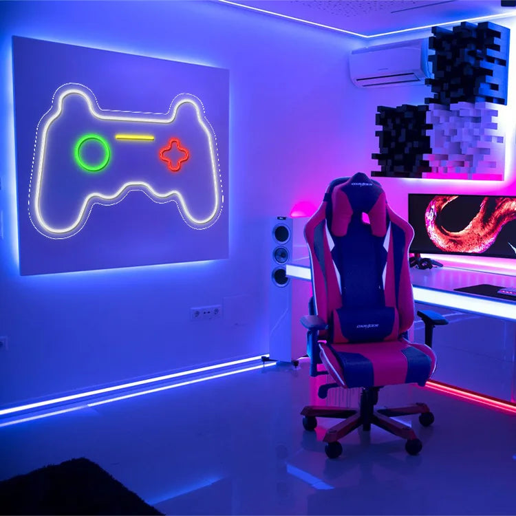 For Home Custom LED Neon Sign LED Strips Eco-friendly Acrylic White Red Blue Colors for Company Decoration-Online Maker