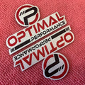 Laser Cut Logo Shape Clothing Woven LabelCustom Brand Soft Taffeta Woven Patch for Shirt