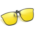 2023 New Night Vision Driving Polarized Clip on Sunglasses Lightweight Flip up TAC Lens