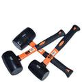 GrandLuxe Custom OEM Professional Rubber Mallet Hammer with Contoured Grip and Rubber Handle for DIY Nail Hammer Work