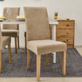 Universal Size Pure Velvet Fabric Chair Slipcovers Polyester Stretch Chair Covers for Home and Wedding Use