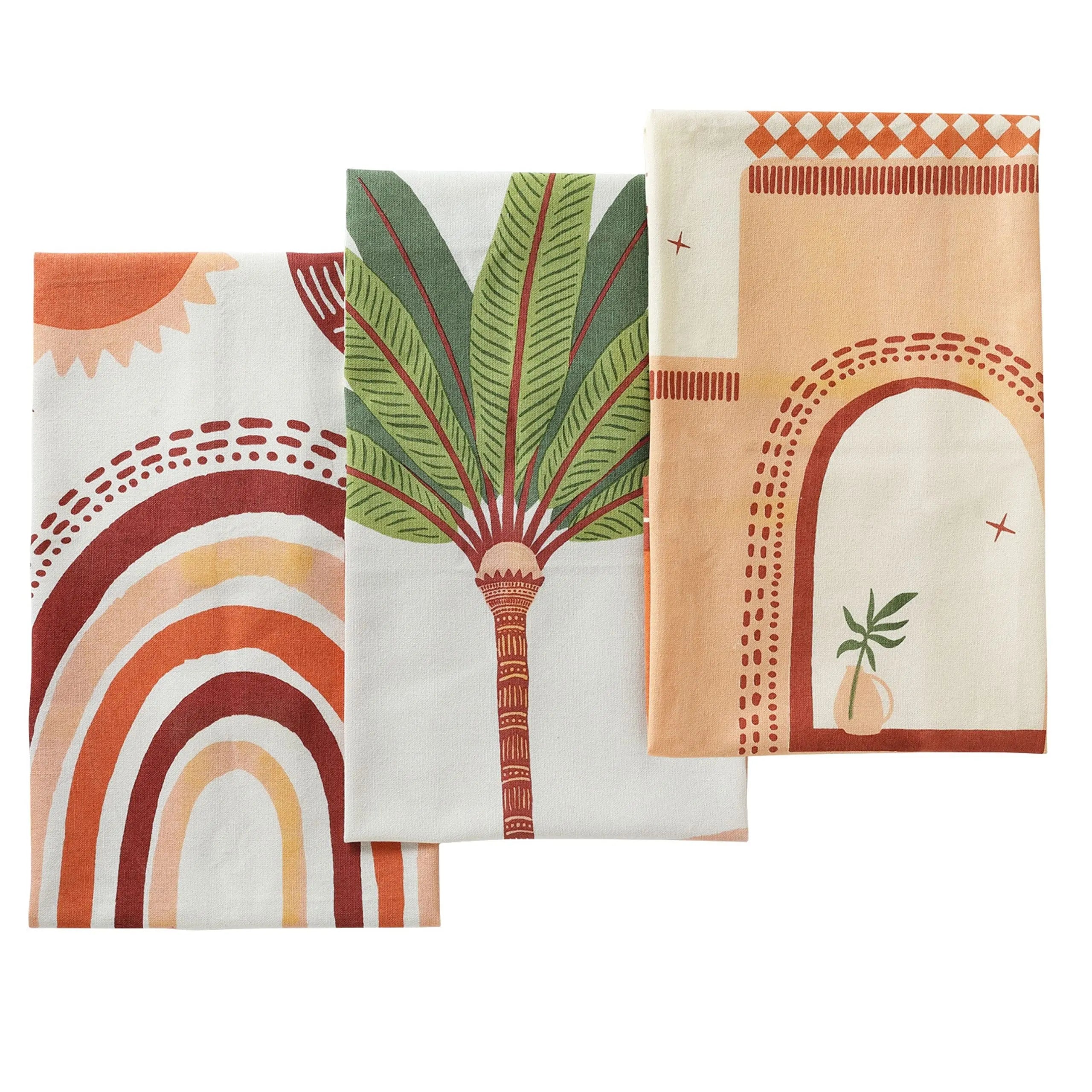 100% Cotton Woven Quick-Dry Kitchen Cloth Napkin Oversized Absorbent Decorative Plain Dyed Tea Dish Towel Flour Sack