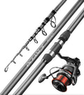 A1 2.1m-5.4m Surf Casting Rod Pole Carbon Extendable Surfcasting Telescopic Rock Sea Fishing Rods Long Casting Surf Fishing Rod