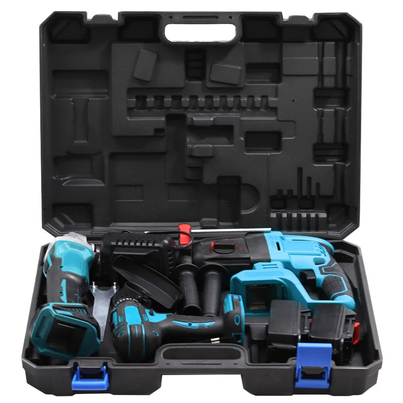 APTS02 18V Rechargeable Power Tool Combo Kit Used Drilling Machines with Hard Case Stainless Steel OEM Customizable
